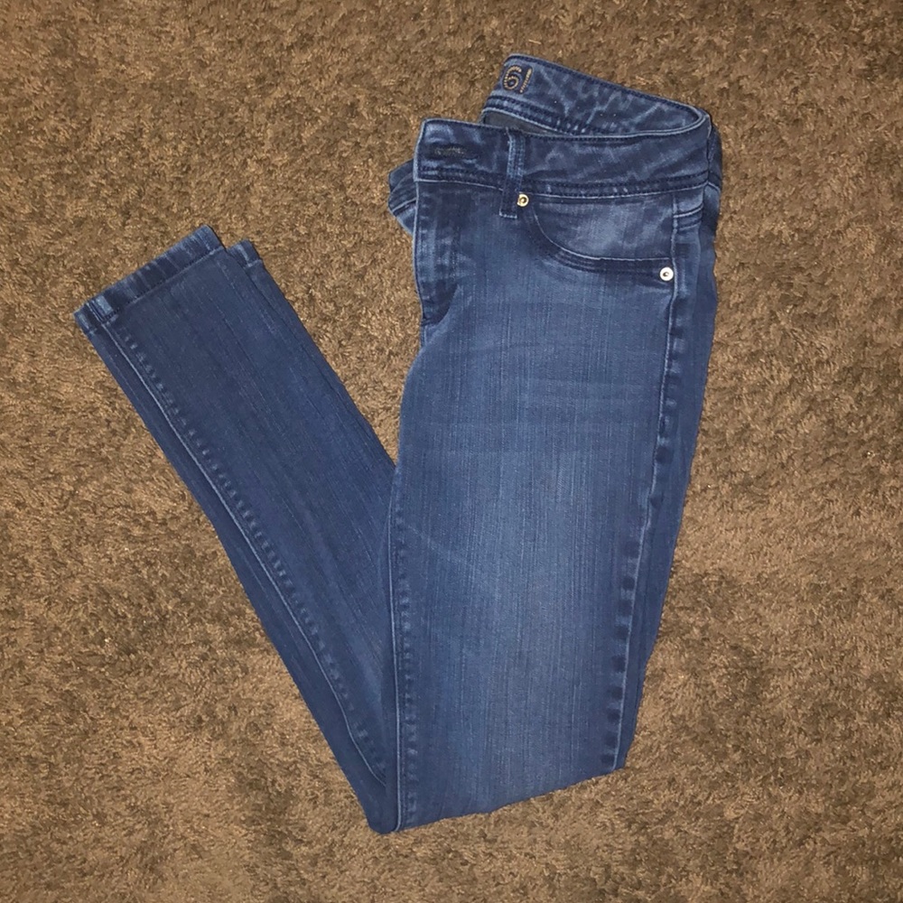 DL1961 Dark Skinny Jeans